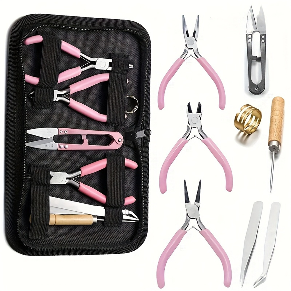 Jewelry Making Round Nose Pliers - 1 takım üst düzey yapım aleti