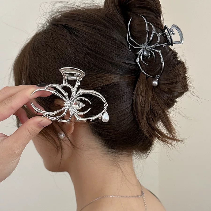 Jewelry Making For Adults - 2025 Cadılar Bayramı Siyah Örümcek Saç