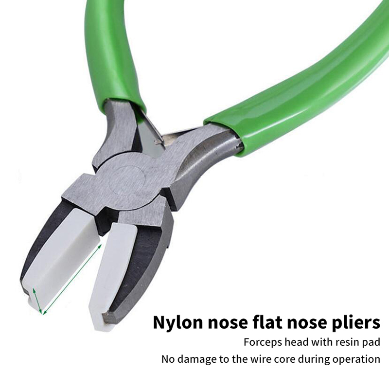 Jewelry Making Round Nose Pliers - ❤️ Yeşil Düz Burunlu Pense Siyah