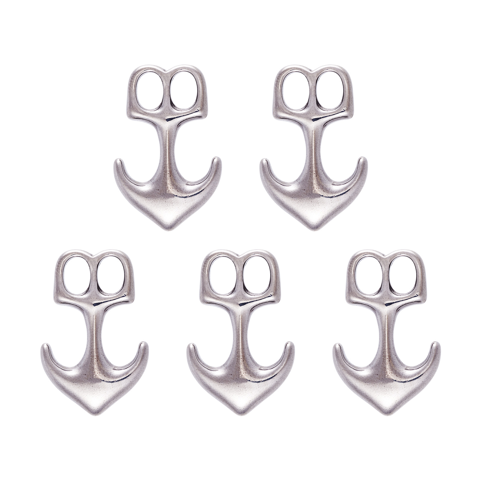 Jewelry Making For Adults - 5 adet çapa kanca tokaları 304