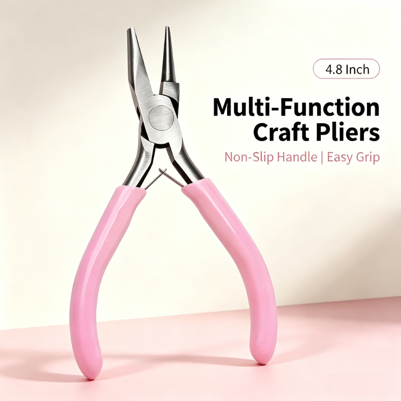 Jewelry Making Round Nose Pliers - 12,7 cm yuvarlak burunlu pense, tel