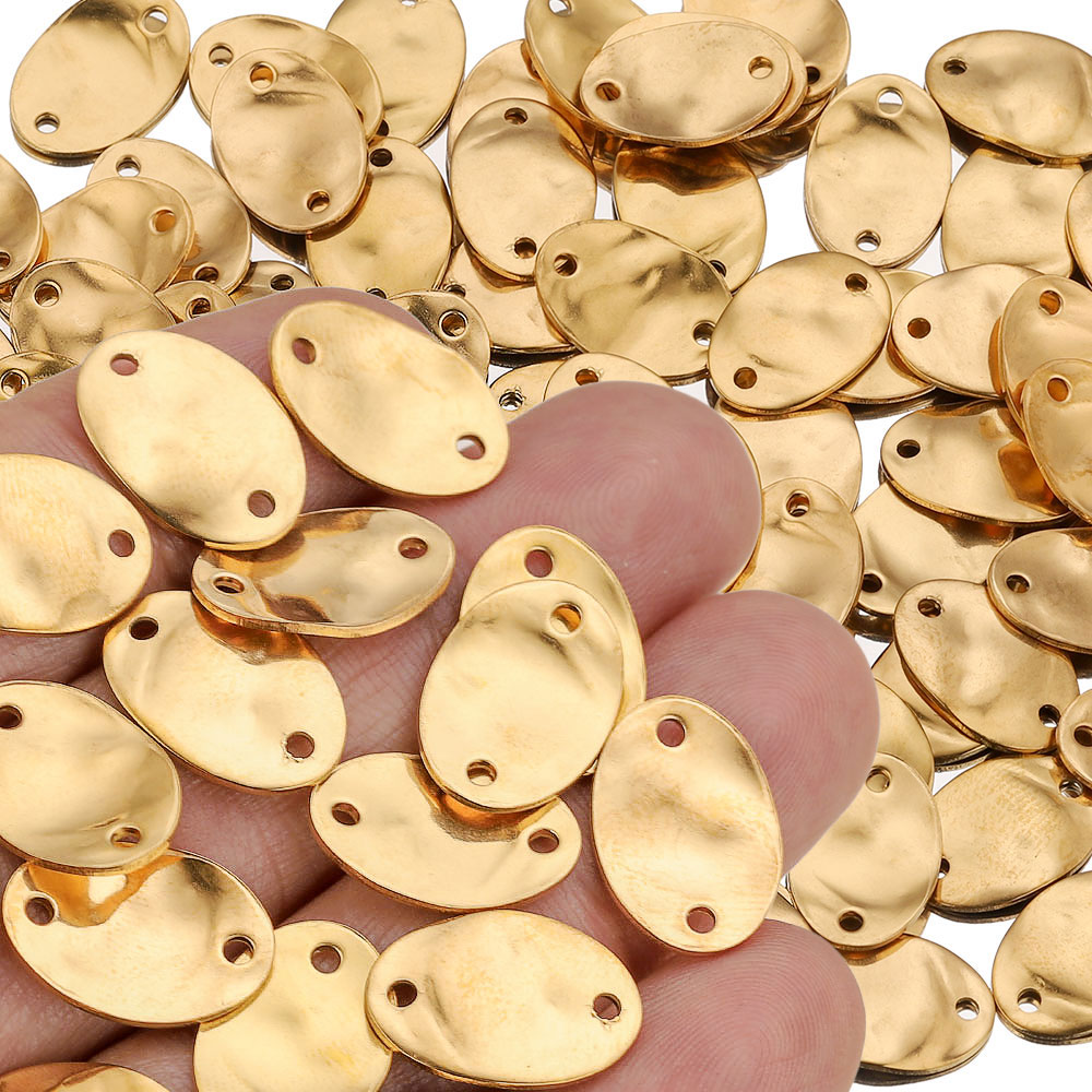Jewelry Making Materials Wholesale - 20 adet 15/20/25MM Paslanmaz Çelik Çift