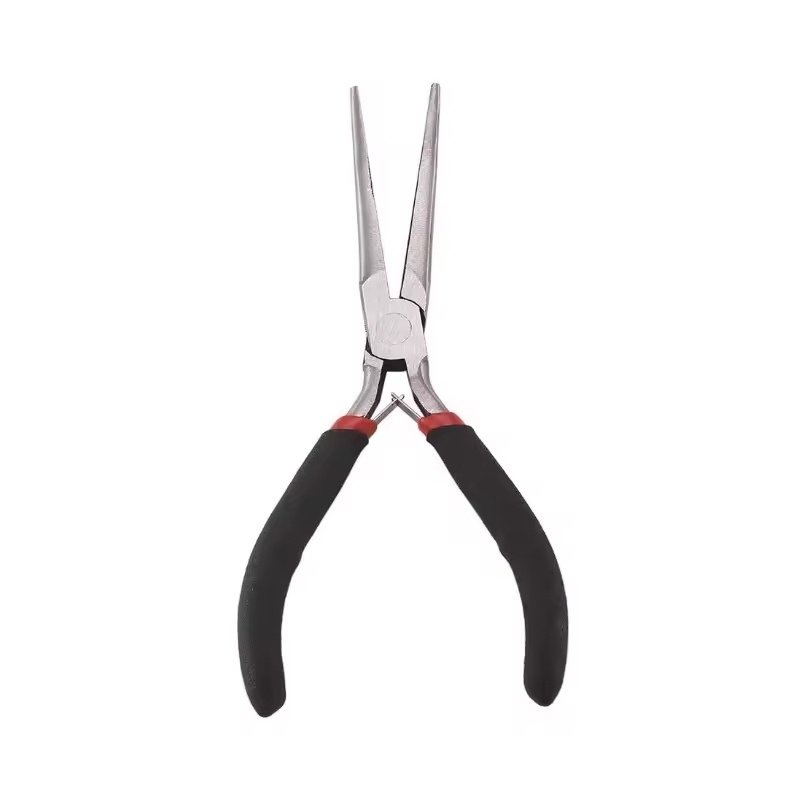 Jewelry Making Round Nose Pliers - Mini taşınabilir uzun kargaburun paslanmaz düz