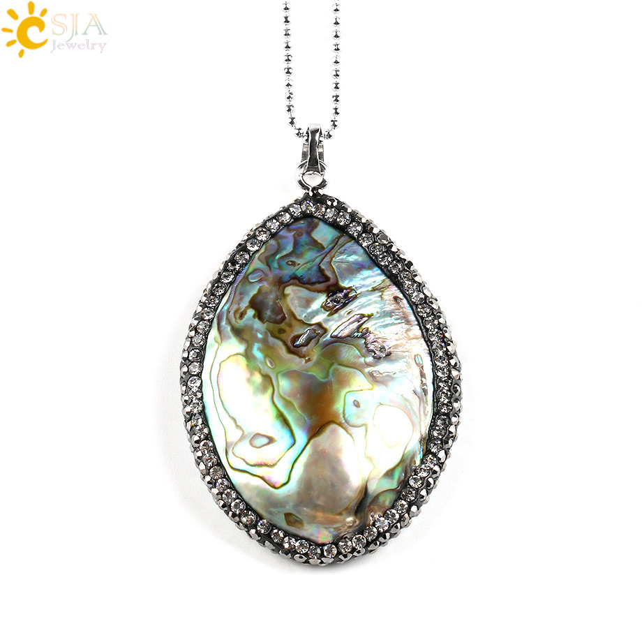 CSJA Yeni Zelanda Doğal Abalon - Jewelry Making New Zealand incelemesi ve fiyatı