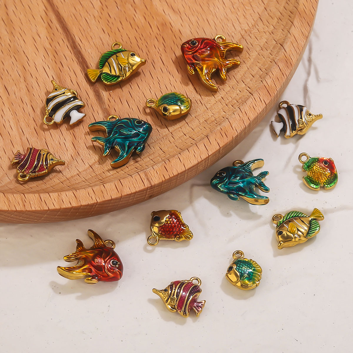 4 adet Paslanmaz Çelik Emaye O - Jewelry Making Materials Wholesale incelemesi ve fiyatı