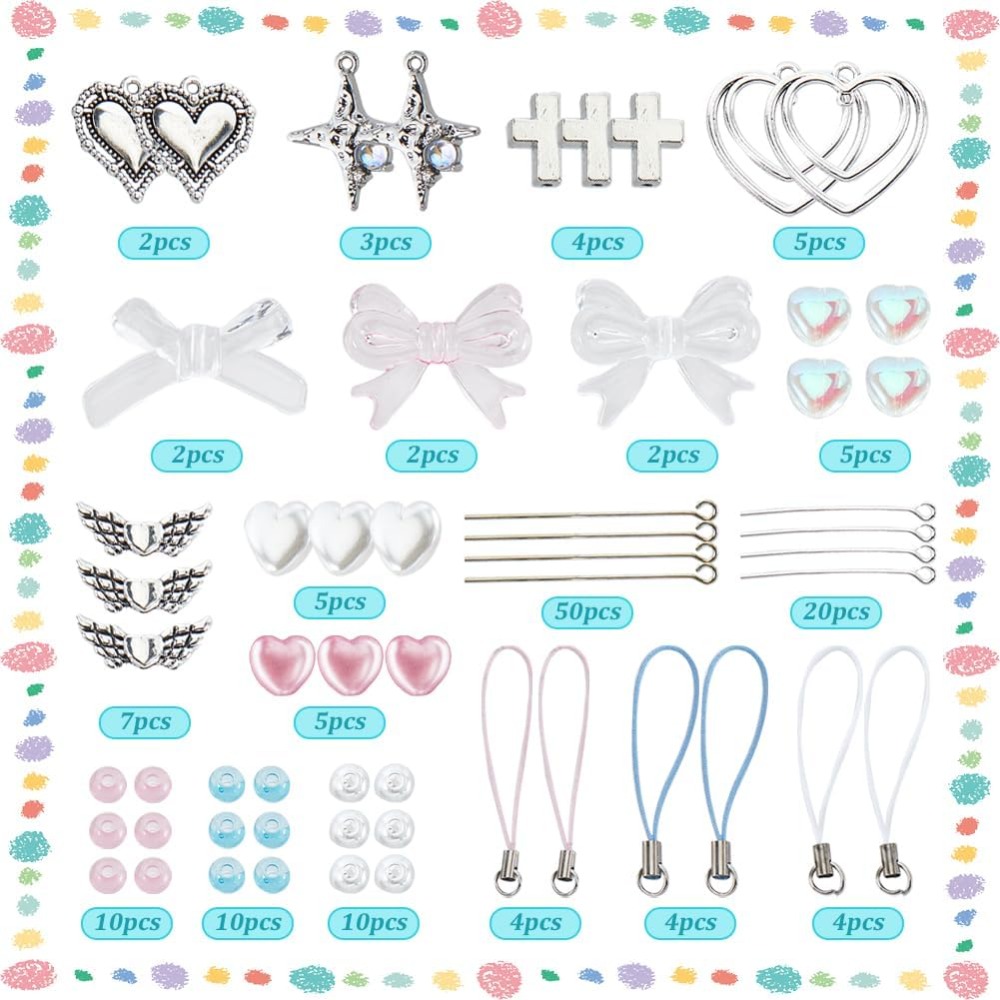 154 adet DIY 8 takım telefon s - Jewelry Making Course incelemesi ve fiyatı