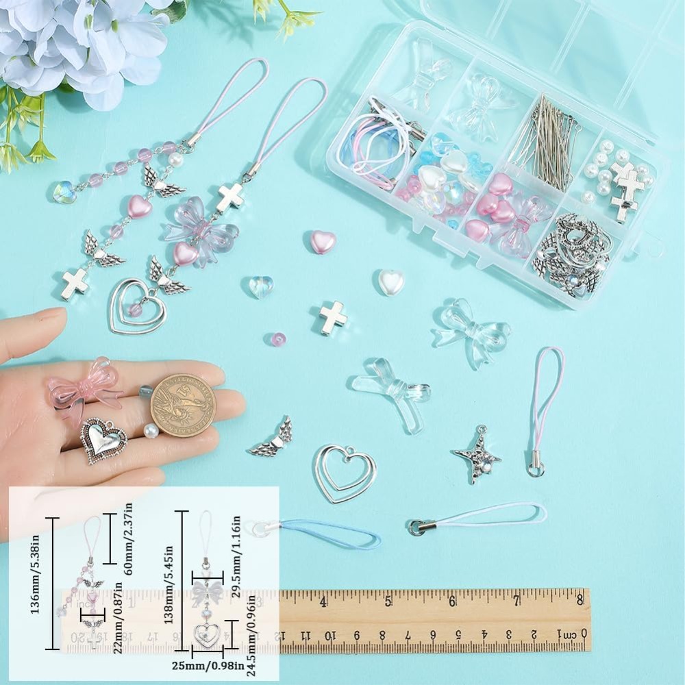 154 adet DIY 8 takım telefon s - Jewelry Making Course incelemesi ve fiyatı