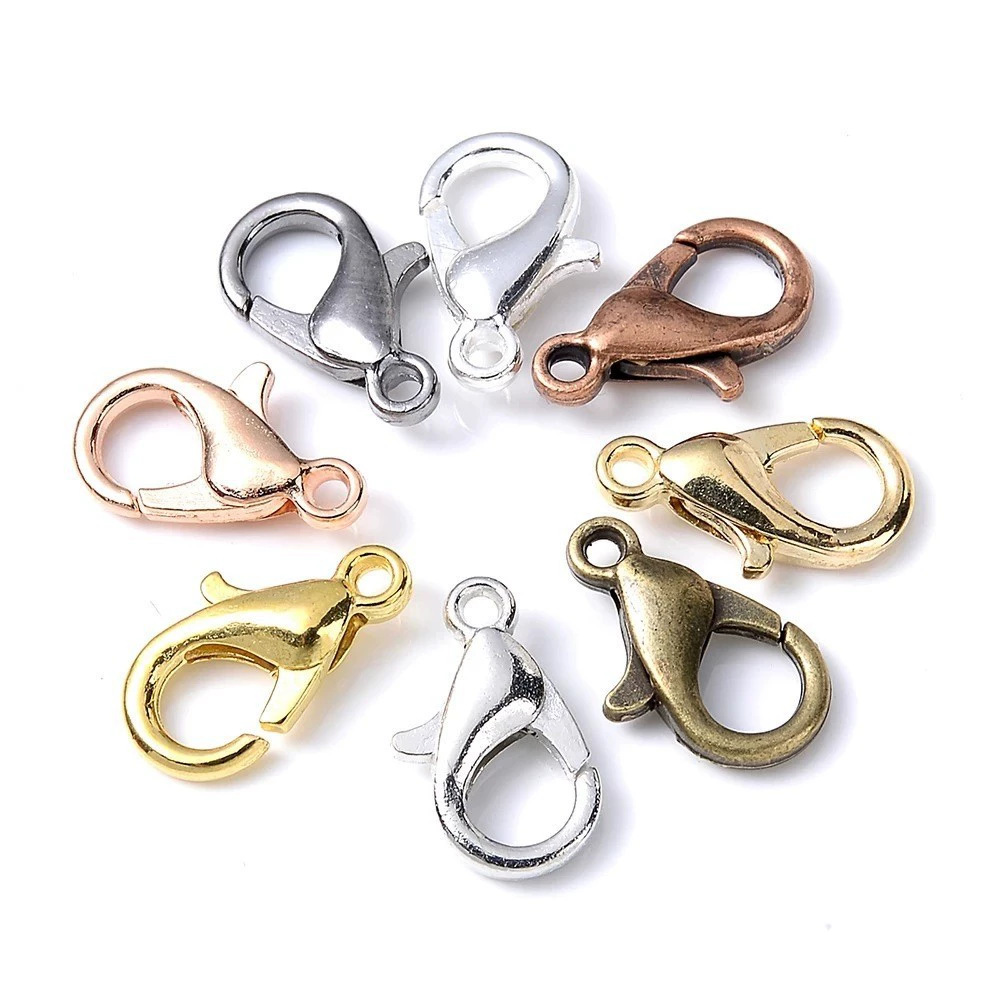 100 adet 9 12 14mm çinko alaşı - Jewelry Making School incelemesi ve fiyatı