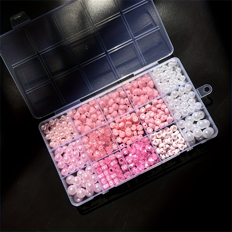 10 parçalı pembe alfabe kutusu - Jewelry Making Online incelemesi ve fiyatı