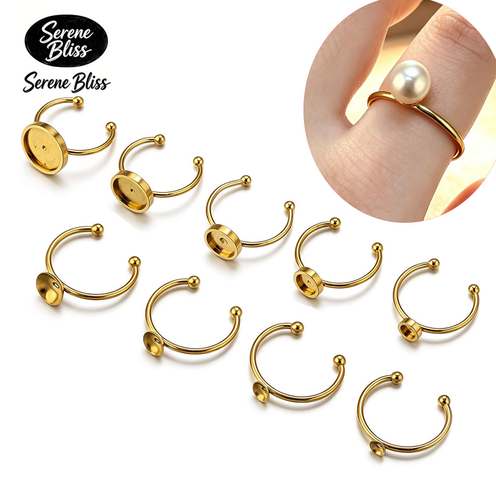 10 adet Paslanmaz Çelik Yuvarl - Jewelry Making With Stones incelemesi ve fiyatı