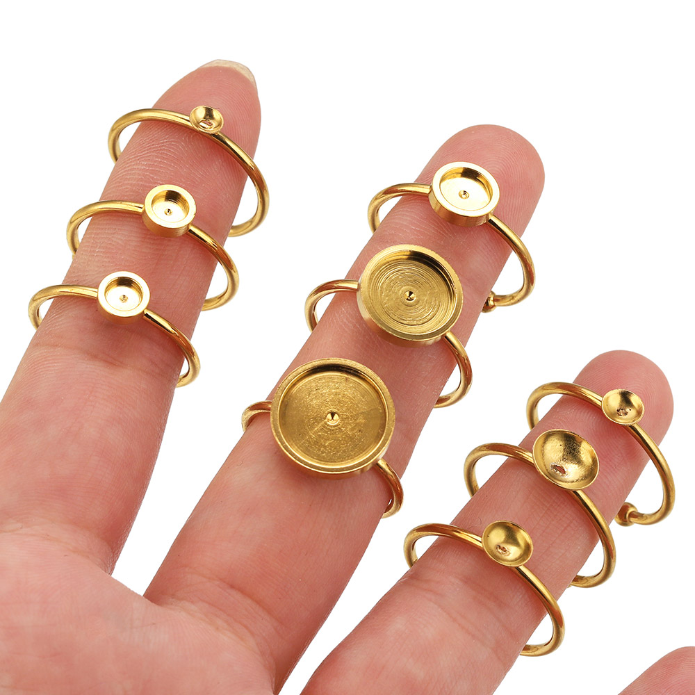 10 adet Paslanmaz Çelik Yuvarl - Jewelry Making With Stones incelemesi ve fiyatı