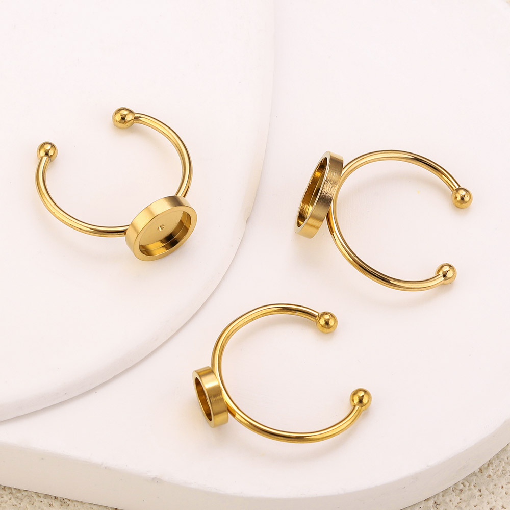 10 adet Paslanmaz Çelik Yuvarl - Jewelry Making With Stones incelemesi ve fiyatı