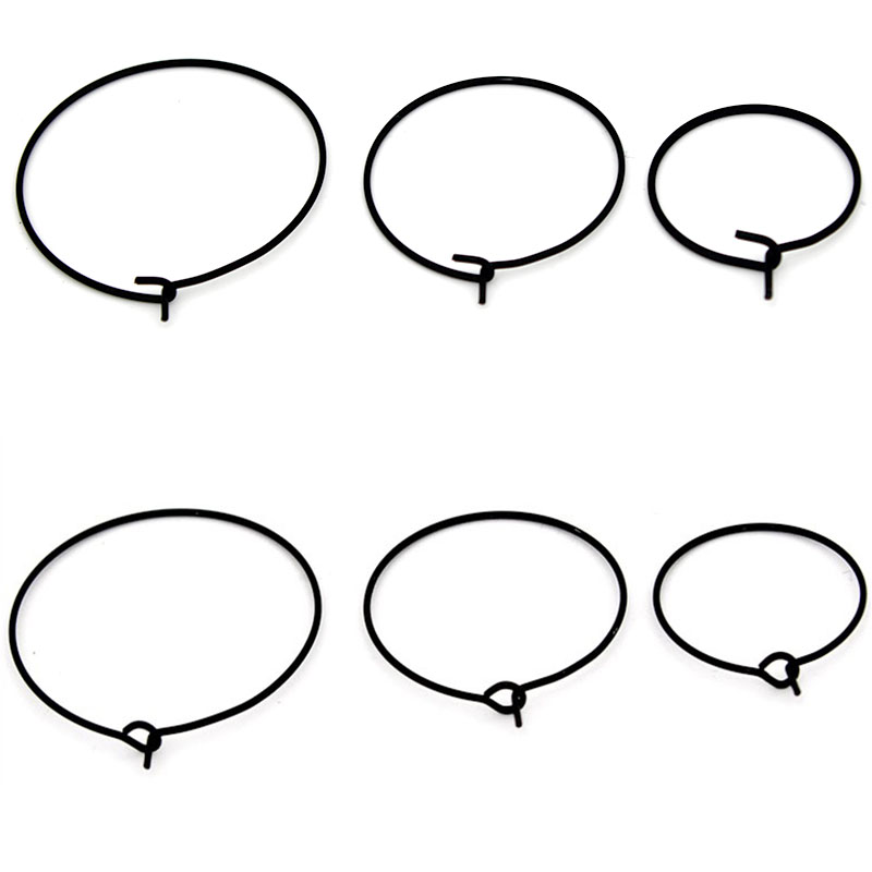 20 adet 20mm 25mm 30mm paslanm - Jewelry Making Earring Supplies incelemesi ve fiyatı