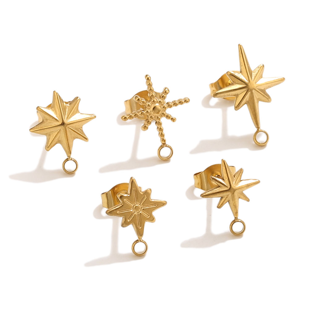 6 adet Paslanmaz Çelik Yıldız  - Jewelry Making Course incelemesi ve fiyatı