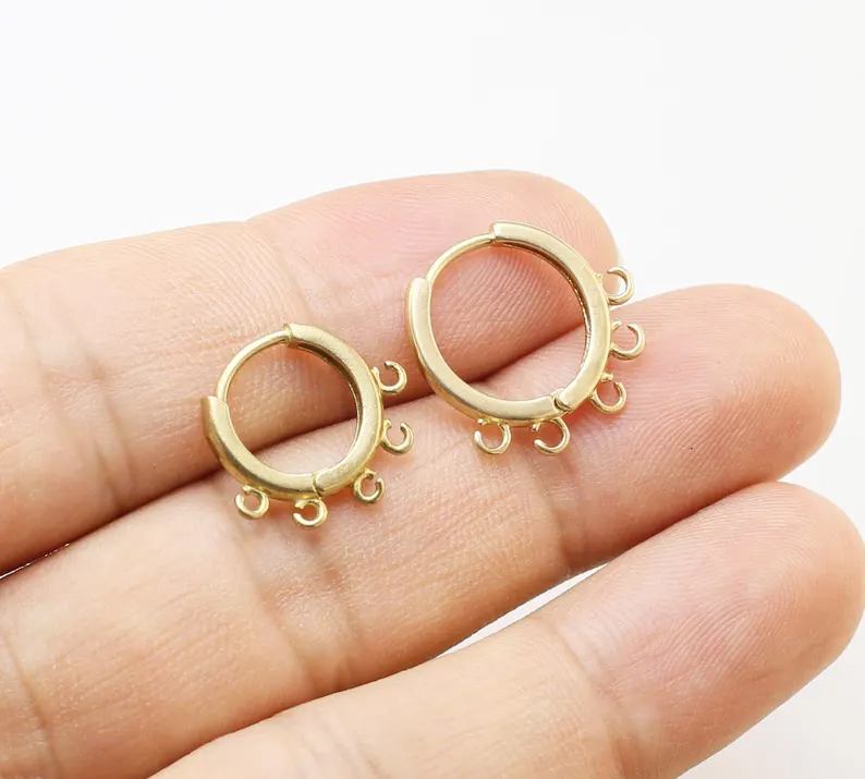 10 adet Pirinç Kulak Çemberler - Jewelry Making Earring Supplies incelemesi ve fiyatı