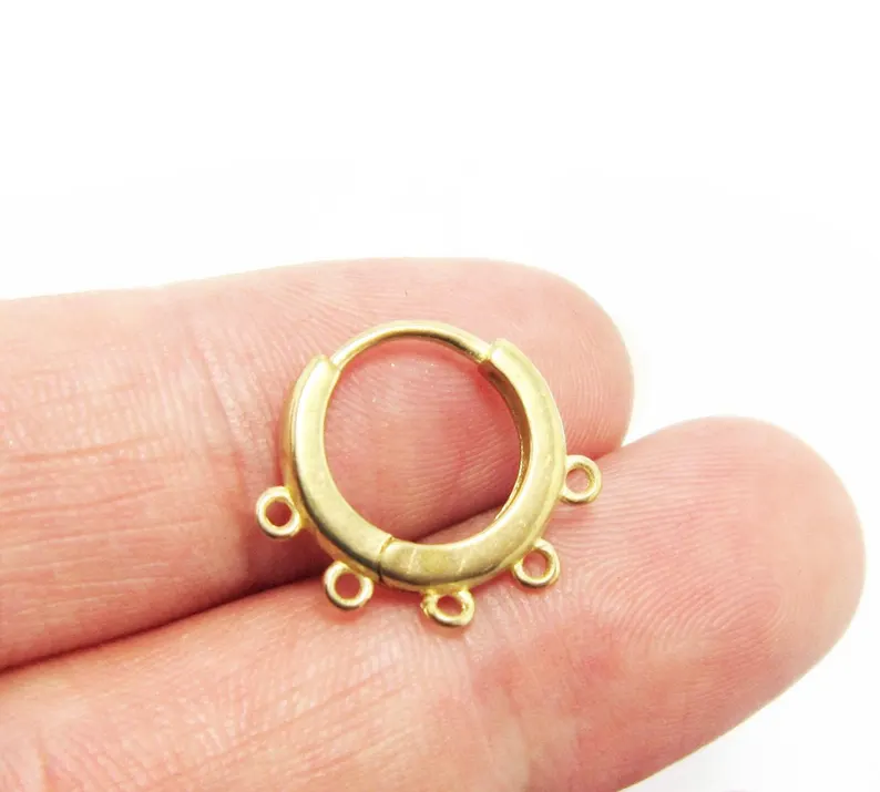 10 adet Pirinç Kulak Çemberler - Jewelry Making Earring Supplies incelemesi ve fiyatı