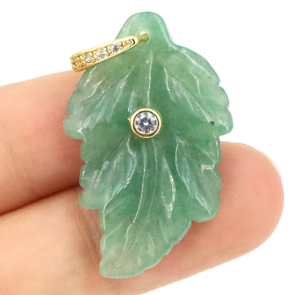 Doğal Taş Yaprak Kolye Şifa Kr - Jewelry Making Gemstones incelemesi ve fiyatı