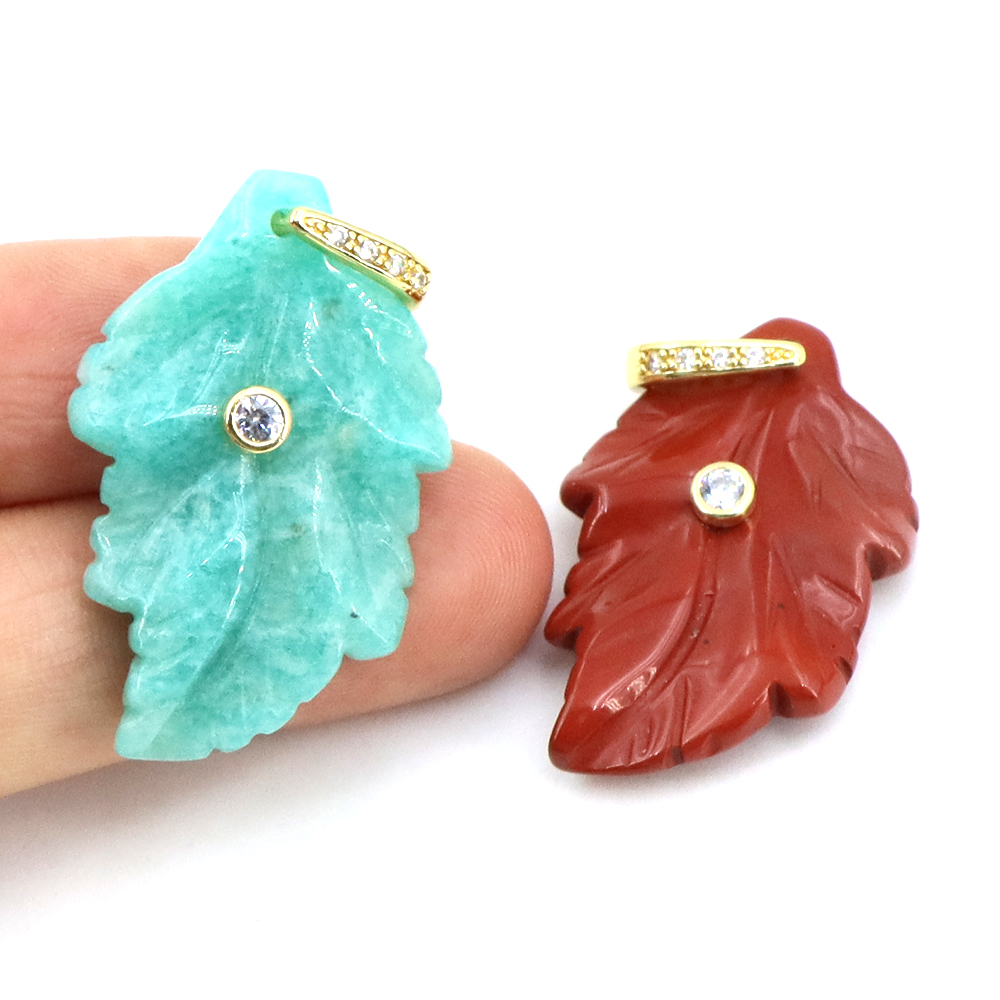 Doğal Taş Yaprak Kolye Şifa Kr - Jewelry Making Gemstones incelemesi ve fiyatı