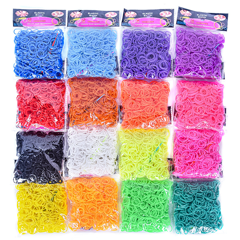 600 adet Renkli Lastik Bant Bi - Jewelry Making Online incelemesi ve fiyatı