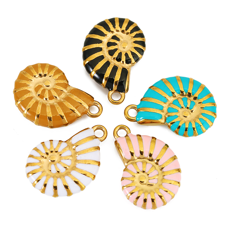 4 adet Paslanmaz Çelik Kabuklu - Jewelry Making Materials Wholesale incelemesi ve fiyatı