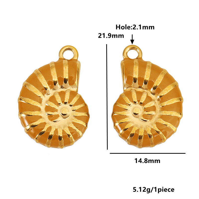 4 adet Paslanmaz Çelik Kabuklu - Jewelry Making Materials Wholesale incelemesi ve fiyatı