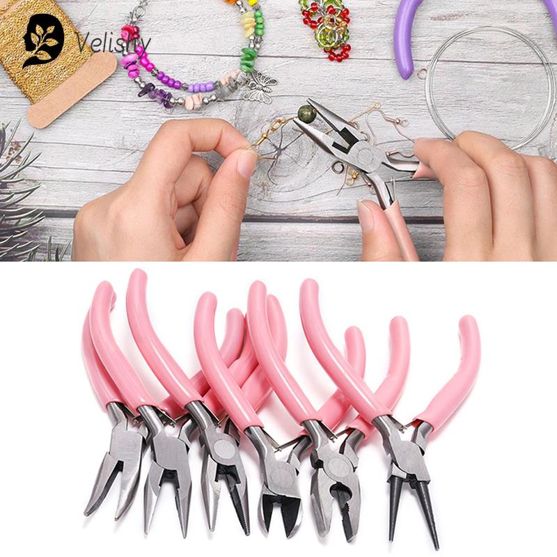 1 adet Mini pense diyagonal yu - Jewelry Making Round Nose Pliers incelemesi ve fiyatı