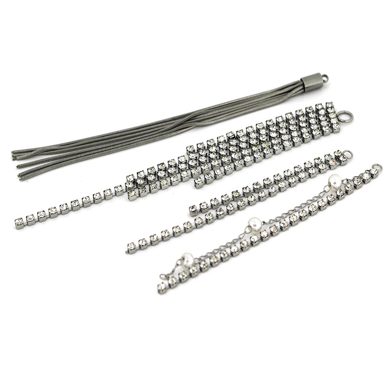 2 adet Paslanmaz Çelik Rhinest - Jewelry Making Materials Wholesale incelemesi ve fiyatı