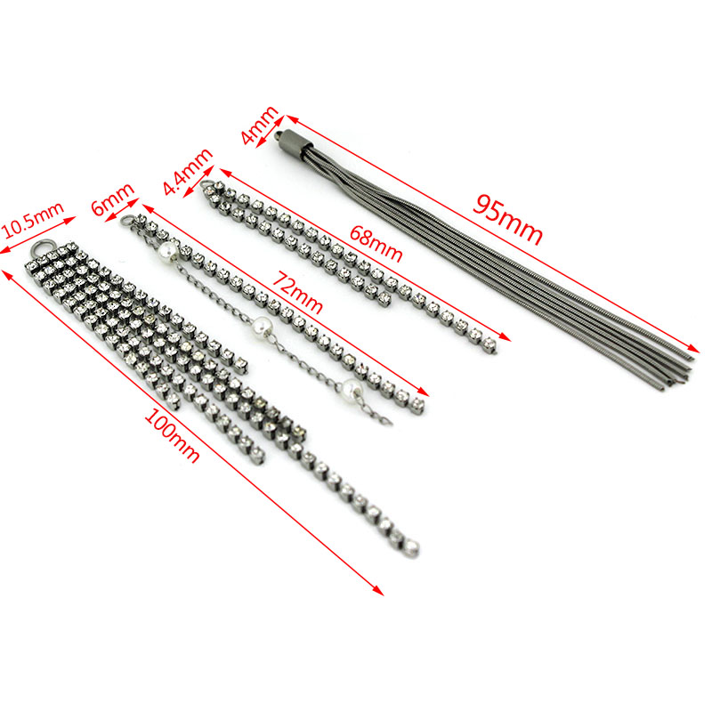2 adet Paslanmaz Çelik Rhinest - Jewelry Making Materials Wholesale incelemesi ve fiyatı