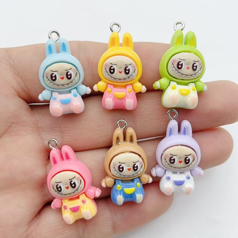 10 adet Kawaii Tavşan Çilek Ev - Jewelry Making Charms incelemesi ve fiyatı