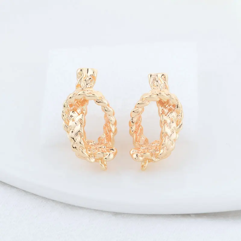 12.5*23MM 14K altın rengi kapl - Jewelry Making Set incelemesi ve fiyatı