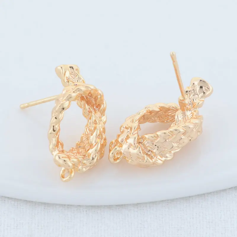 12.5*23MM 14K altın rengi kapl - Jewelry Making Set incelemesi ve fiyatı