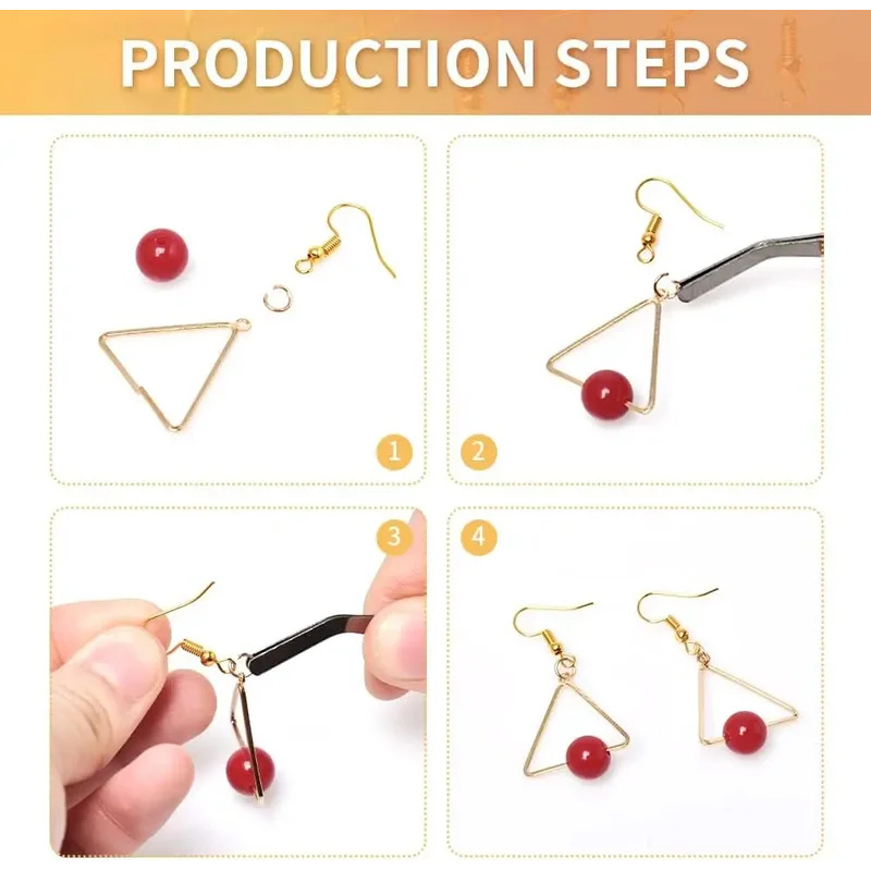 100/500 adet DIY Küpe Bulgular - Jewelry Making School incelemesi ve fiyatı