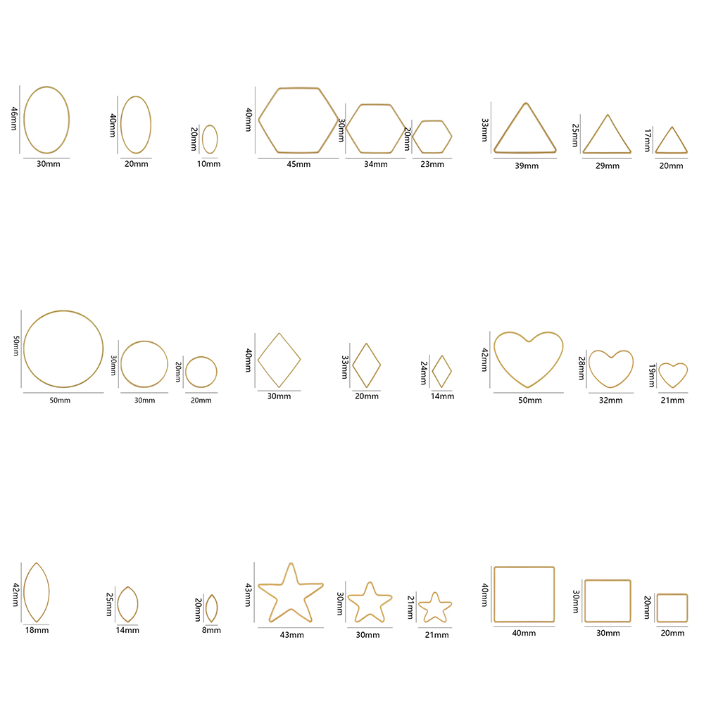 20 adet Altın Gümüş Içi Boş Çe - Jewelry Making Charms incelemesi ve fiyatı
