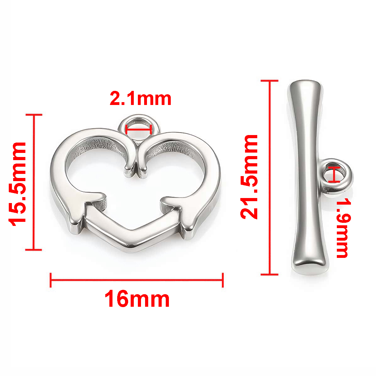 2 takım Paslanmaz Çelik OT Tok - Jewelry Making Set incelemesi ve fiyatı