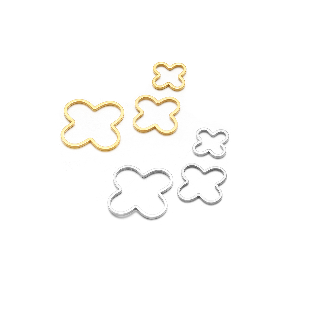 20/50 adet dört yapraklı çiçek - Jewelry Making Materials Wholesale incelemesi ve fiyatı