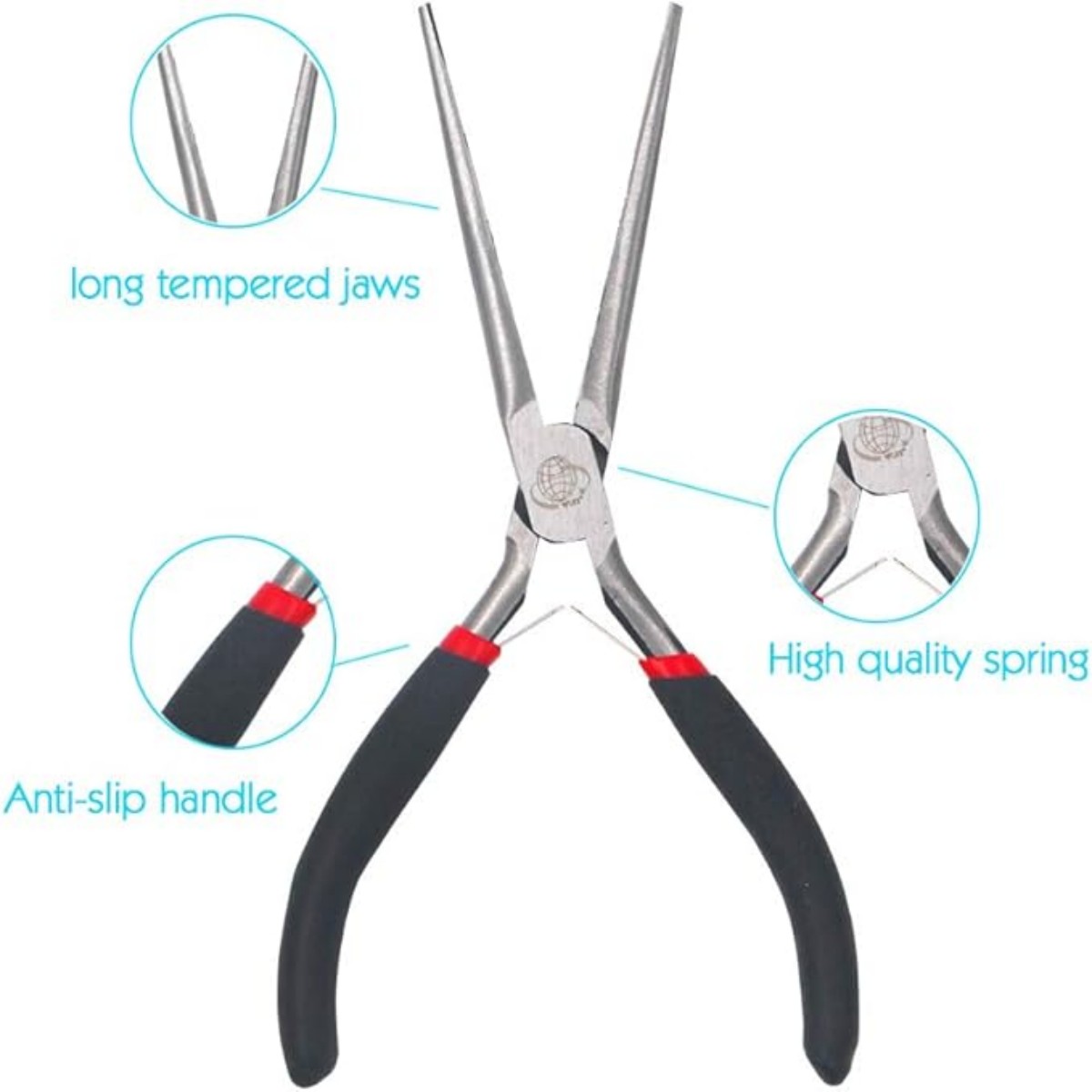 Mini taşınabilir uzun kargabur - Jewelry Making Round Nose Pliers incelemesi ve fiyatı