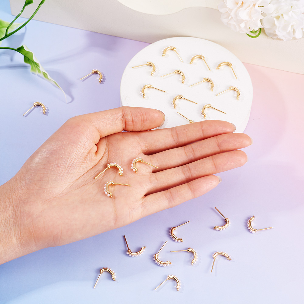 30 adet pirinç küpe aparatı, k - Jewelry Making Set incelemesi ve fiyatı