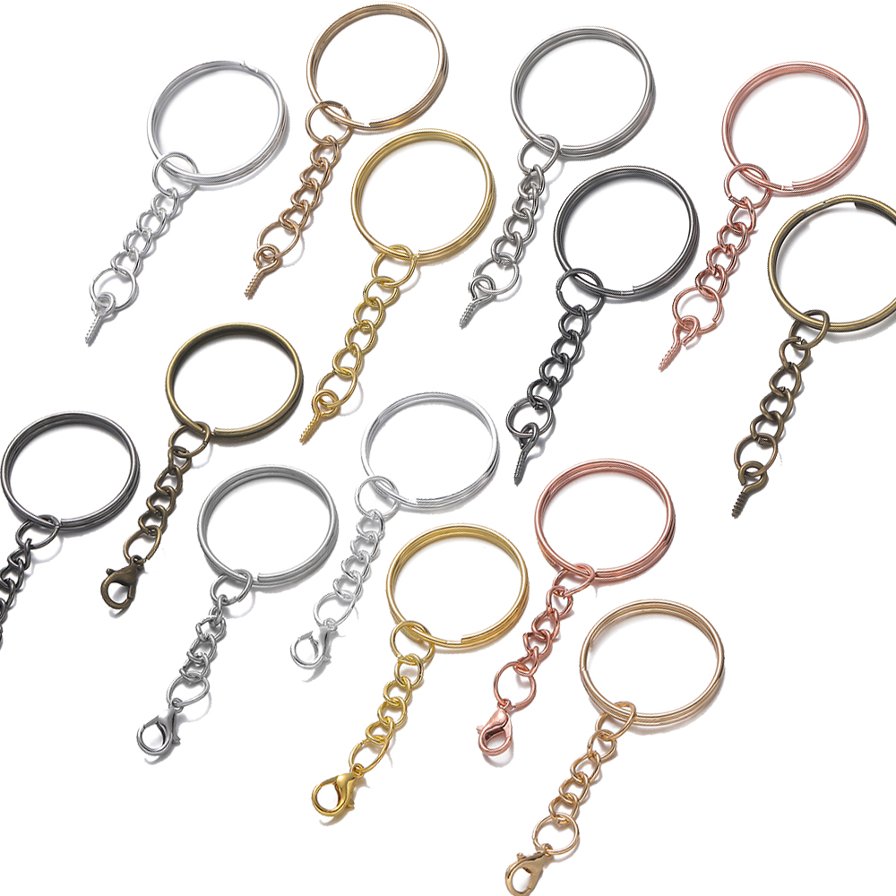 10 adet/grup 25mm vida gözlü i - Jewelry Making Equipment incelemesi ve fiyatı