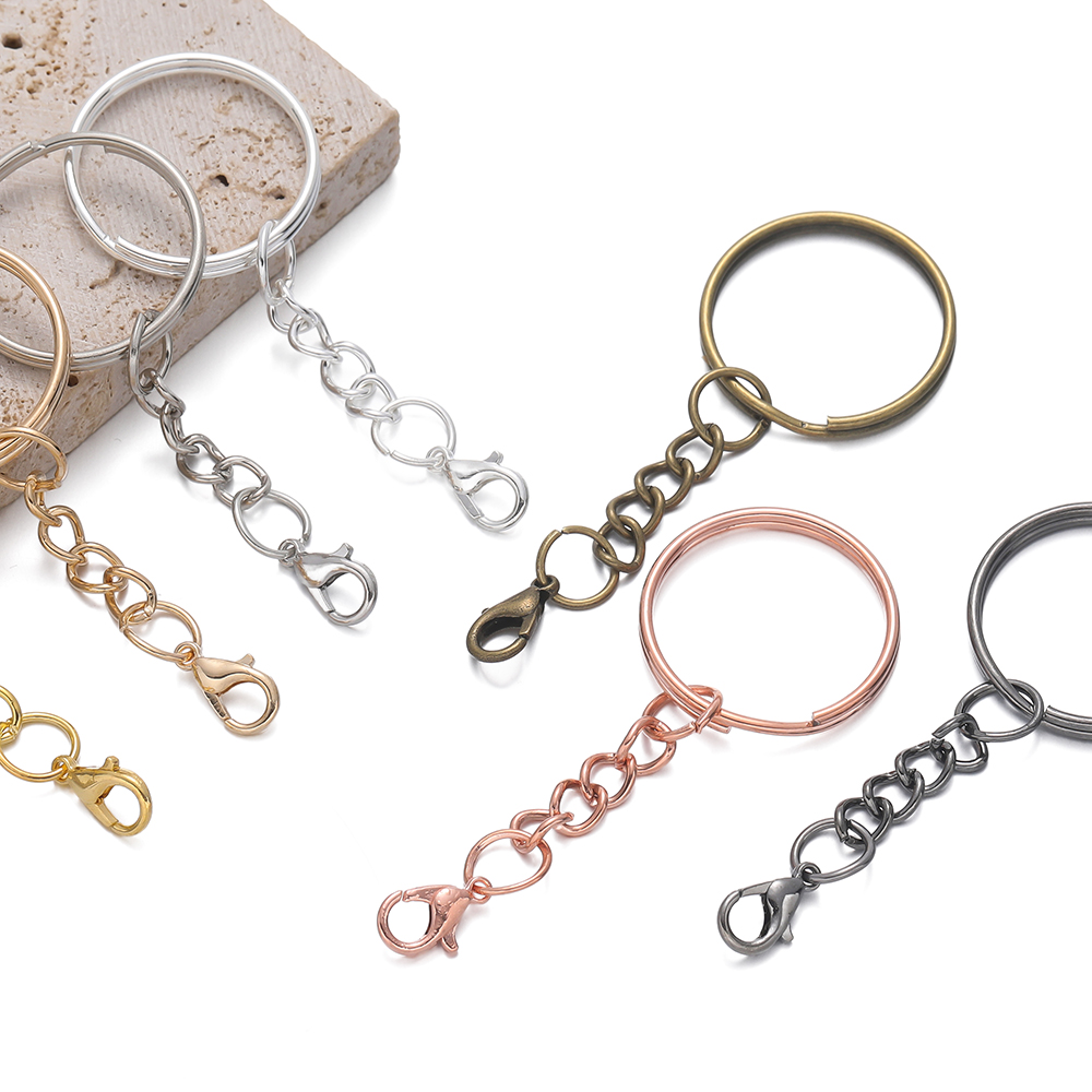 10 adet/grup 25mm vida gözlü i - Jewelry Making Equipment incelemesi ve fiyatı