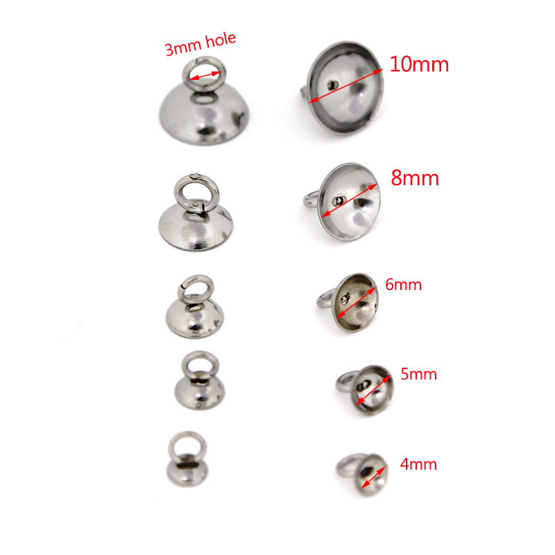20 adet 4/5/6/8/10mm paslanmaz - Jewelry Making Charms incelemesi ve fiyatı