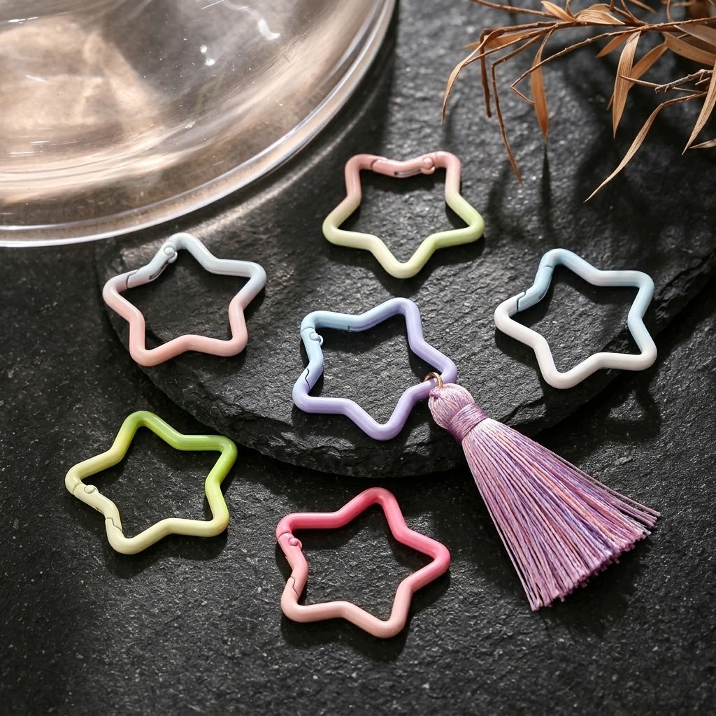5 adet degrade yıldız şekli ya - Jewelry Making Equipment incelemesi ve fiyatı