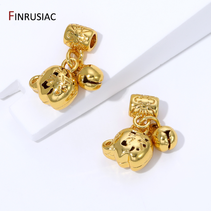 18 Ayar Altın Kaplama Pirinç K - Jewelry Making Charms incelemesi ve fiyatı